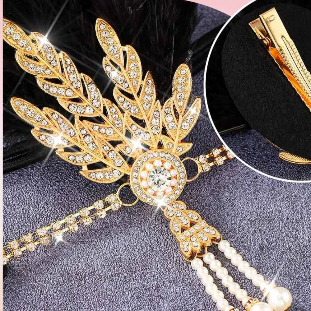 Flapper Feather Headband